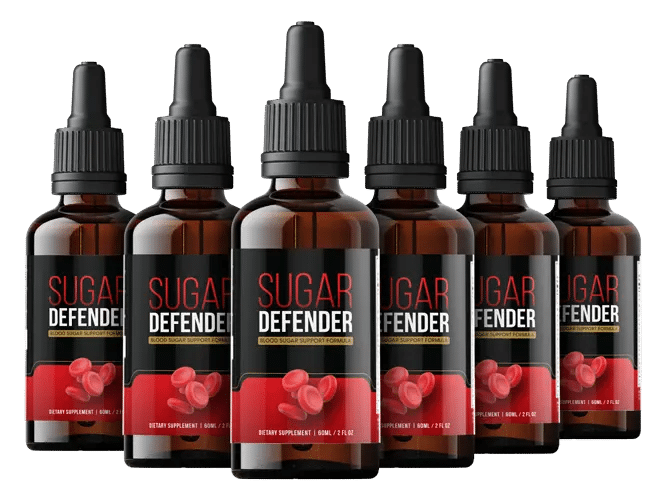 6 Bottles sugar defender